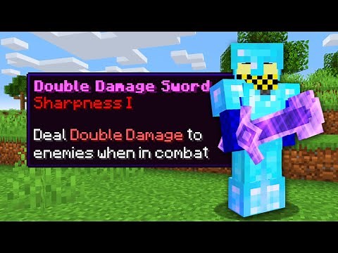 The Double Damage Sword is OP in Minecraft Hunger Games...