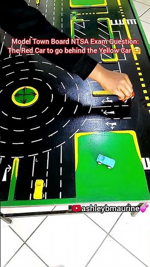 Driving Lessons🚘:Commonly Tested Model Town Board NTSA Exam Question| ‪@ashleybmaurine‬💕|#driving