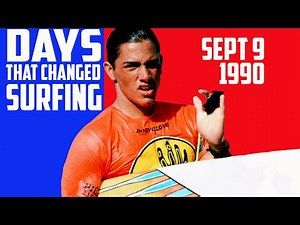 THE DAY KELLY SLATER CHANGED SURFING - 1990 BUD TOUR TRESTLES STORIES