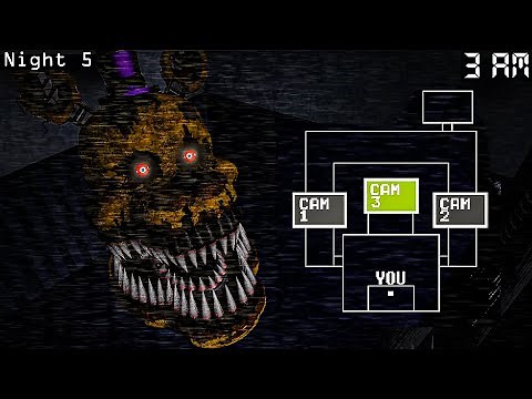 FNAF 4 With Cameras...It's TERRIFYING PART 2
