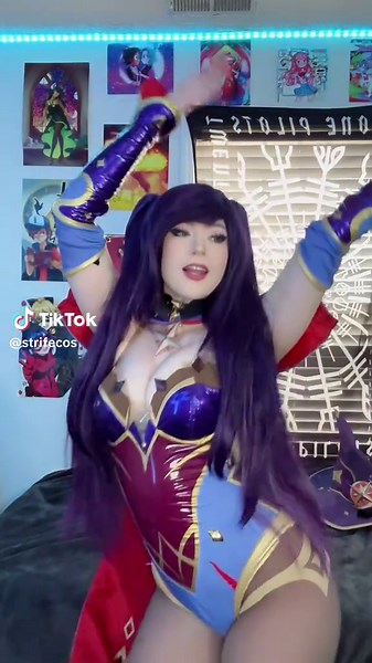 Mona Cosplay from Genshin Impact: Dance Showcase