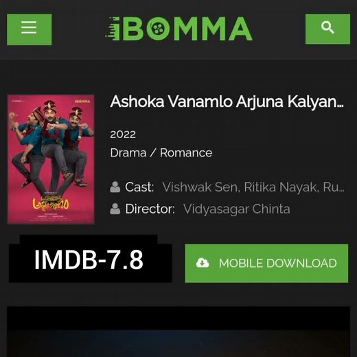 Top 10 Ibomma movies review and rating