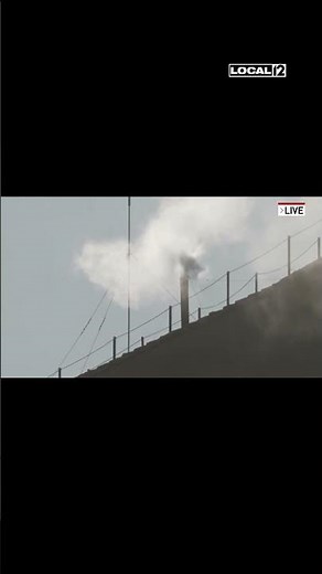 White Smoke from Sistine Chapel