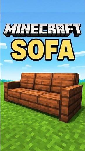 "Minecraft Sofa Build 🛋️ | Easy & Stylish Tutorial ✨ #Minecraft #Gaming #SofaBuild"