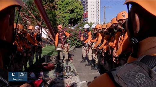 Treinamento nas alturas, curso do Corpo de Bombeiros de MT é referência em todo país