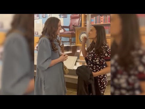 Confronting AOC with Libs of TikTok Over Big Lie (CRAZY ENDING)