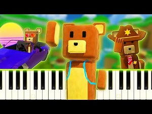 🎵 10 SUPER BEAR ADVENTURE SONGS ON PIANO!