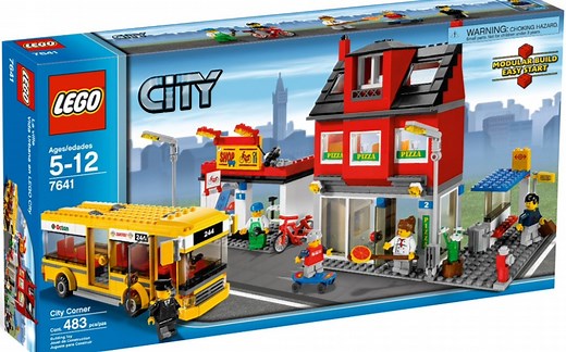 乐高 城市 7641/60031 城市一角 速组评测