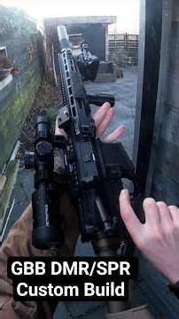 Absolutely Love This Toy | Tokyo Marui MWS MK4 Custom DMR Build | #airsoft #gbb #dmr #mk4 #mws