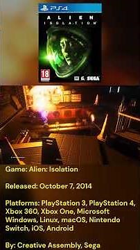 Alien: Isolation #alienisolation #alien #aliengame #xenomorph #ripley #games #gaming #horrorgame