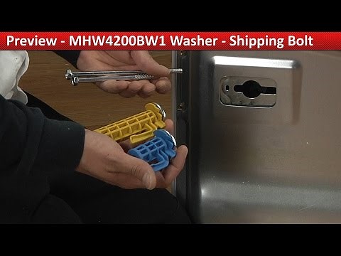 Maytag Washer - Off Balance - Shipping Bolt Repair and Diagnostic