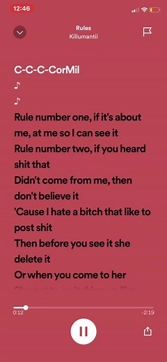 @ me so I can see it!!#rules #killumanti #lyrics #fyp #CapCut | Killumantii - Rules