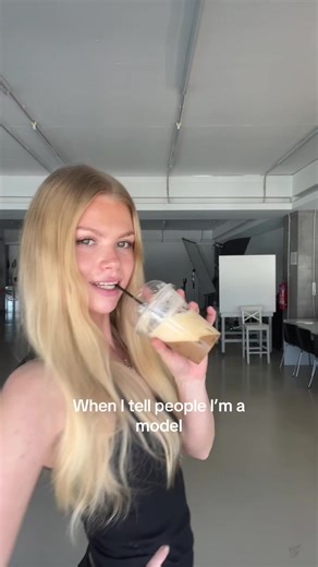 Only coffee around here #fyp #model #athens