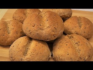 I don't buy bread anymore! Healthy multigrain buns. Recipe