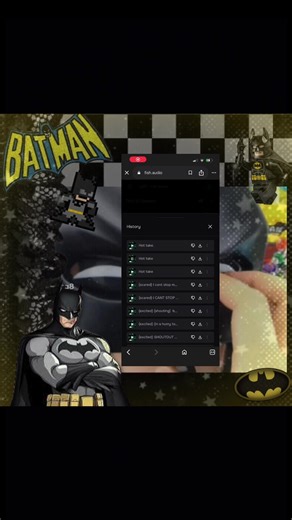 Stinky stinky oooh #xyzabc #batman #asmr #slimerantfyp #dc