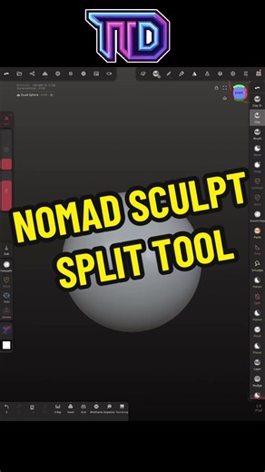 Mastering Nomad Sculpt Split Tool: Cleanly Slice & Separate Models