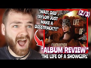 MOST OUTRAGEOUS SONG?! | Taylor Swift "The Life of a Showgirl" *FULL ALBUM REVIEW* | REACTION! (2/3)