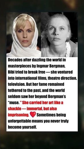 Bibi Andersson’s Hidden Prison: Forever Bergman’s “Muse,” Never Fully Herself
