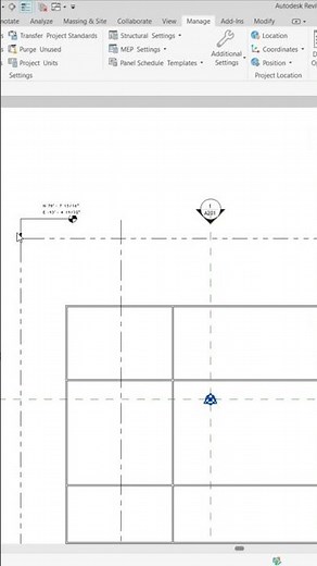 In Revit, there is one Shared Coordinate System for a project #tutorial