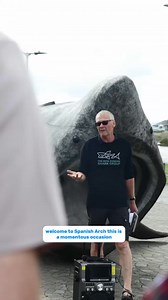 69K views · 1.1K reactions | The great reveal of a basking shark sculpture, created by Tommy Casby, on behalf of the Irish Basking Shark Group and Fair Seas and the The Heritage Council | Irish Basking Shark Project | Facebook