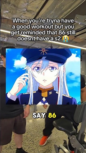 SEASON 2 WHEN for 86 Anime... 😭 #anime