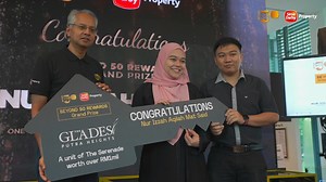 Esteemed guests, staff and attendees alike were delighted to share in the joy of our Grand Prize winner who won herself a beautiful new home at The Serenade in The Glades at Putra Heights, worth over RM1 Million! She was all smiles throughout the event, basking in her well-deserved feel-good moment while expressing her endless gratitude. To the winner, we wish you a beautiful life ahead, and congratulations once more from all of us at Sime Darby Property. #Beyond50 #GrandPrize #TheSerenade #Sime