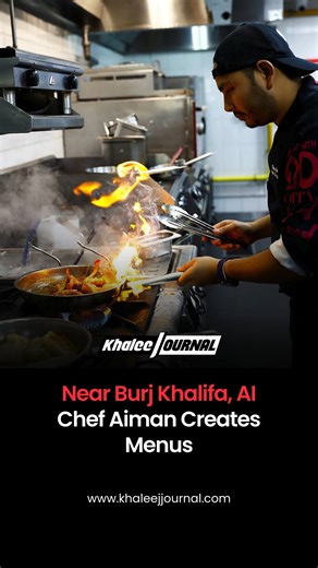 Dining in the future starts this September 🌆🍴 WOOHOO, Dubai’s newest hotspot near Burj Khalifa, introduces AI Chef Aiman — blending data with creativity to craft unique recipes. Humans cook it, AI imagines it.” #Dubai #Foodie #AI #Innovation #Restaurants #FutureOfFood #BurjKhalifa #Khaleejjournal | Khaleej Journal