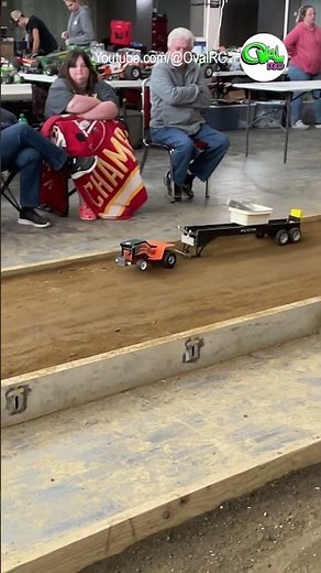 Wild wheelies at the World Championships for RC tractor pulling