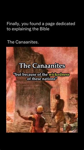 Explaining The Bible on Instagram: "The Canaanites were an ancient people descended from Canaan, the son of Ham and grandson of Noah, who inhabited the land promised to Abraham and his descendants. They are listed among the inhabitants of the region known as Canaan, which included various groups like the Sidonians, Hittites, Jebusites, Amorites, and others. In Genesis, their lineage and spread are described: “Canaan became the father of Sidon his first-born, and Heth, and the Jebusites, the Amor