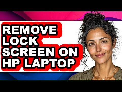 How to Remove Lock Screen on Hp Laptop (only Way)