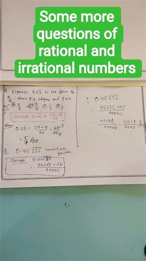some more questions of rational and irrational numbers