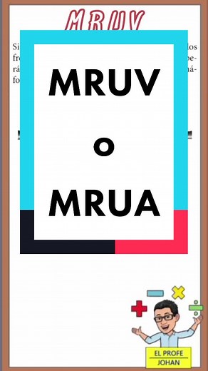 Understanding MRUV and MRUA in Physics