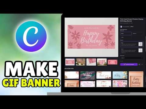 How To Make GIF Banner & Logo In Canva (2026) - Full Guide