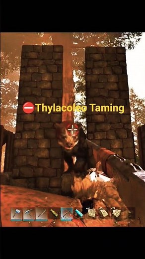 ⚠️Ark Ascended⚠️ #ragnarok ⛔️ EASY Thylacoleo Trap⛔️ #arkascended #arksurvivalascended #gaming