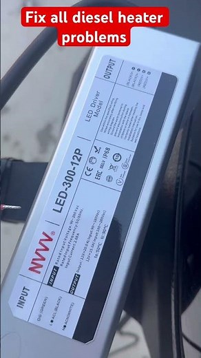Fix all diesel heater codes and problems
