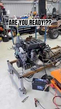 BMW M57 Powered TOYOTA - ENGINE TEST RUN