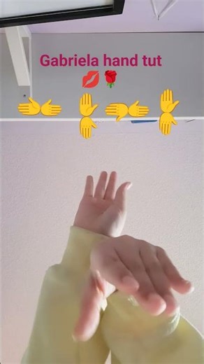 gabriela hand tutorial
