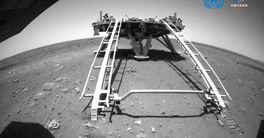 China lands a rover on Mars