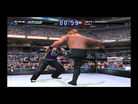 WWF Smackdown! Just Bring It - PS2 Gameplay - Chris Jericho vs Jeff Hardy