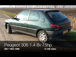 Peugeot 306 1.4 8v 75hp 0-100 km/h