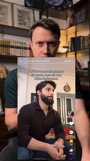 Tim Vollert on Instagram: "Und direkt ein zweites Video da ihr das Format mochtet. Die Evolutionsgeschichte des Menschen ist kompliziert aber sehr faszinierend. Adam und Eva der Steinzeit auch #instagram #lernen #trending #physik #wissen"
