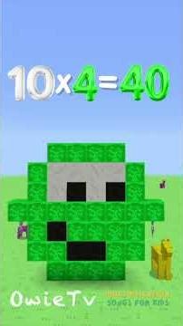 10 Times Table Song | Multiplication for Kids | Minecraft Numberblocks Counting for Kids #kidssongs