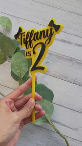 Emma Wiggle Cake Topper | Wiggles | 3D Acrylic Cake Topper | Birthday Keepsake - Etsy