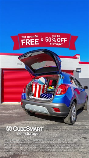 Affordable Summer Storage Solutions at CubeSmart