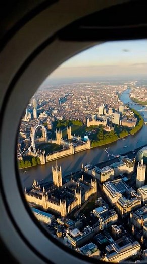 Flying Over London 🇬🇧✈️