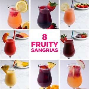 43K views · 237 reactions | 8 Fruity & Frozen Sangrias for Girls' Night See and shop the recipe! https://tasty.co/recipe/strawberry-lemonade-frozen-sangria | Tasty | Facebook
