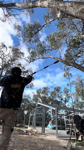 First look 👀 Bosch 250mm (10”) 2.9m Telescropic Pruning Saw - GKE 18V-25 TP (0.600.8D6.000)