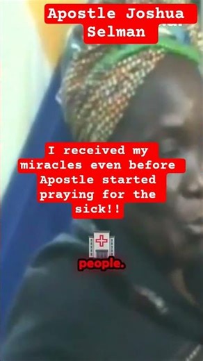 I received my miracles even before I was prayed for | Apst Joshua Selman #shorts