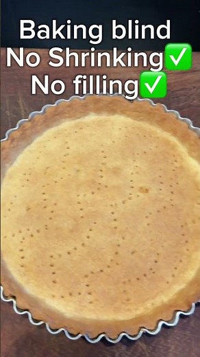 How to Bake Pastry cases blind without filling with baking beans.