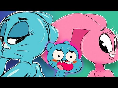 The Amazing World of Gumball but it's Rule 34 Again